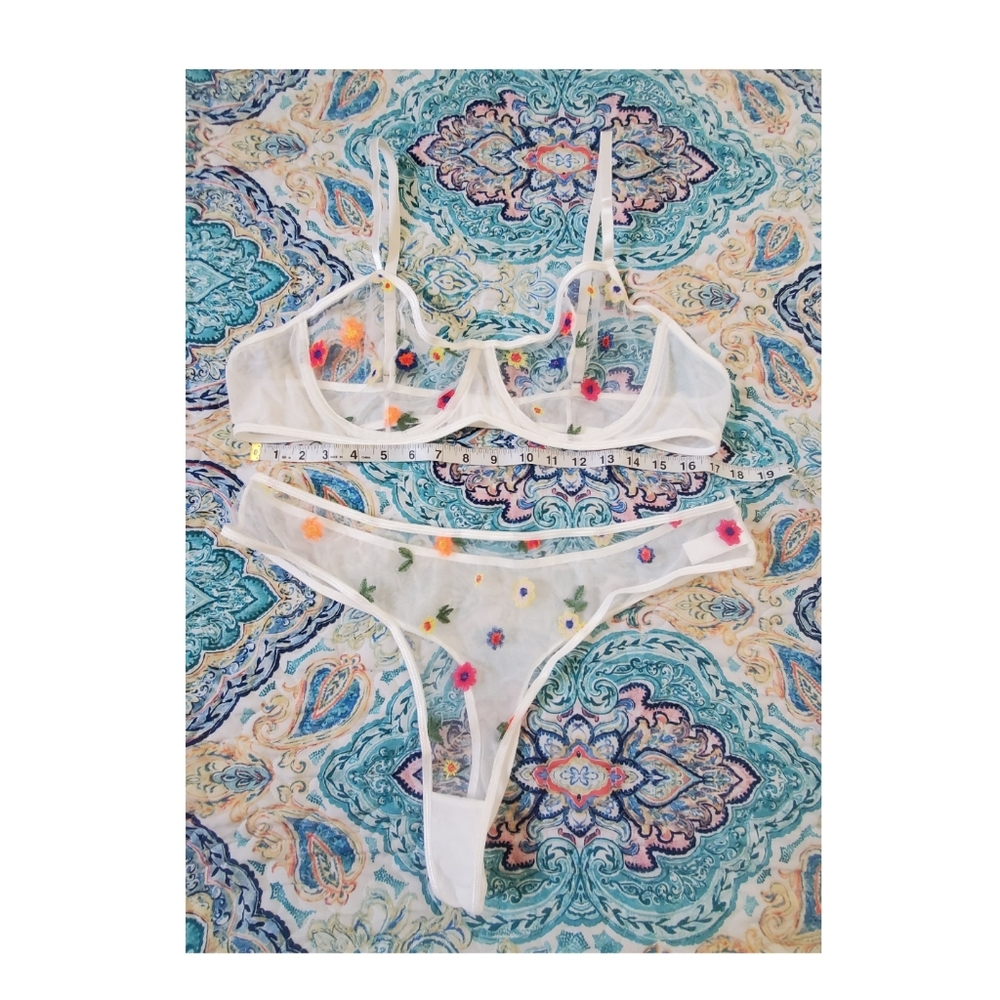 SHEIN multicolor Daist Lingerie Set